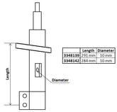 Stoßdämpfer Vorderachse für CITROËN OPEL PEUGEOT TOYOTA BERLINGO